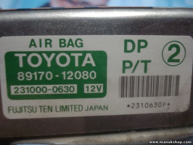 Airbagsensor Airbagsteuergerät Toyota Corolla 89170-12080 8917012080 2310000630