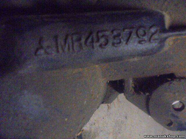 Differential vorne Mitsubishi Pajero Montero 3.2 DID MR453792 piñón 40/10