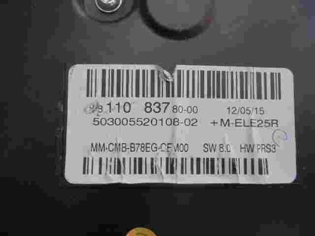Bordcomputer Citroen C4 Picasso II 981108378000 98110 837 80-00 50300552010802