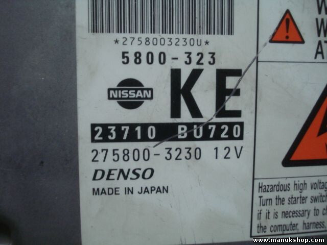 Motorsteuergerät Nissan Almera Tino 2.2D 23710BU720 DENSO 2758003230 275800-3230