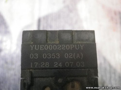 Schalter Heckscheibenwischer Land Rover Freelander YUE000220PUY 03035302A