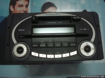 Radio CD Ford Focus Turnier GRUNDIG 024014 CL2300 GHP 1100
