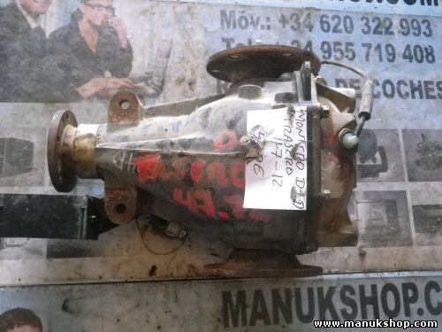 Differential hinten Hinterachsgetriebe Mitsubishi Pajero E34D 7.5 2P piñón 47/12