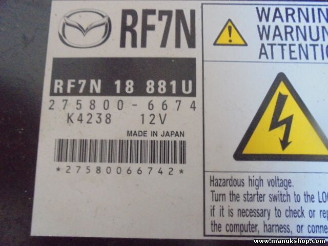 Motorsteuergerät Mazda 5 RF7N18881U 275800-6674 2758006674