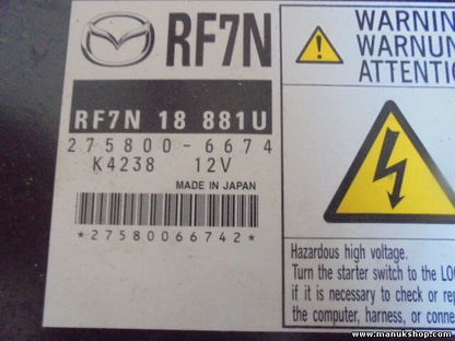 Motorsteuergerät Mazda 5 RF7N18881U 275800-6674 2758006674