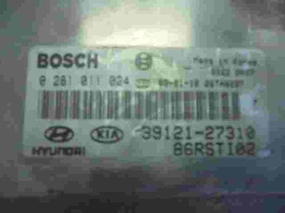 Motorsteuergerät Kia Carens II 3912127310 39121-27310 BOSCH 0281011024 86RSTI02