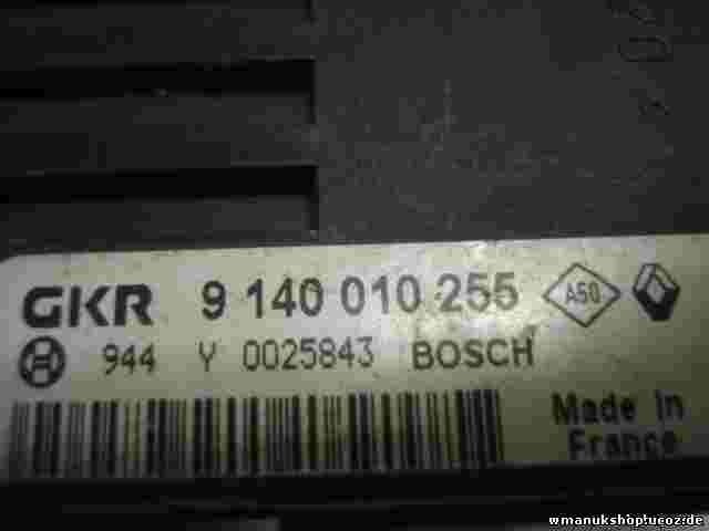 Steuergerät Klima Renault Clio 7700424638 77 00 424 638 BOSCH 9140010255