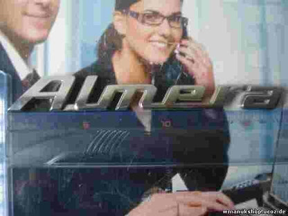 Emblem Logo hinten  Nissan Almera Tino 18,5cm