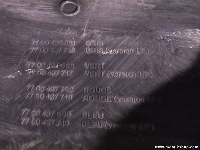 Stoßstange vorne Renault Scenic 1.9 dCi RX4 7700435881 7700435880 7700437705