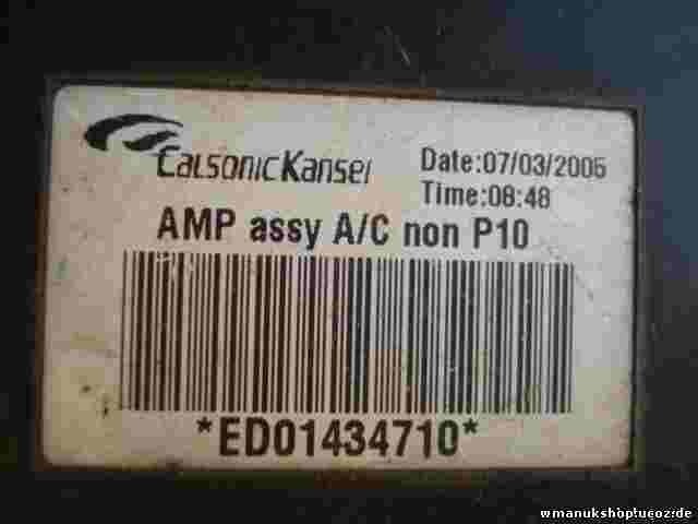 Steuergerät Klima Nissan Almera N16 Primera P12 2.2 DCI 2006 ED01434710
