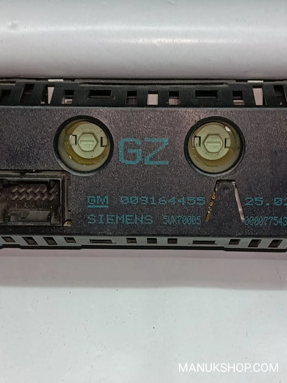 Bordcomputer Opel Corsa 009164455 SIEMENS 5WK70005 25020204 25.02.02-04