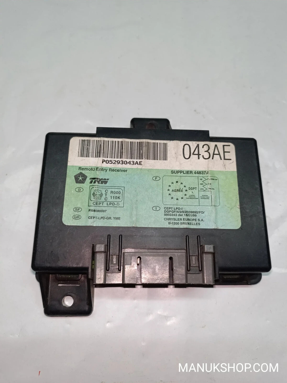 Komfortsteuergerät KSG Chrysler P05293043AE 043AE