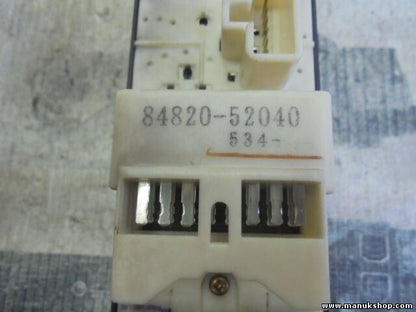 Fensterheber schalter Toyota Yaris Verso 8482052040 84820-52040