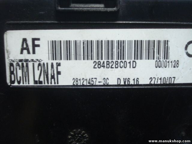 Sicherungskasten Nissan Micra 284B2BC01D BCML2NAF 21663907 L2NAF 2166390-7