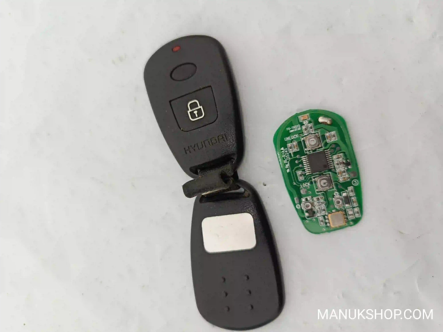 Funkfernbedienung Schlüssel Gehäuse Hyundai Santa Fe SLD1AA SL-D1AA 0524S