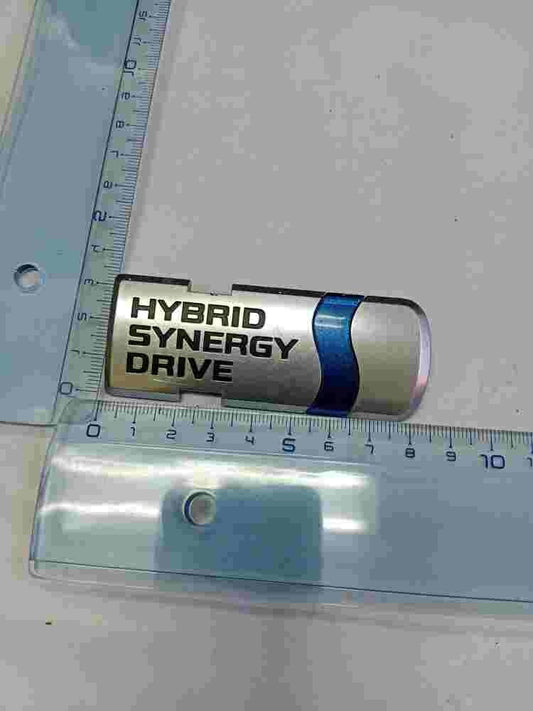 Emblem Toyota Prius Hybrid Synergie Drive 7544147030 75441-47030 8cm.
