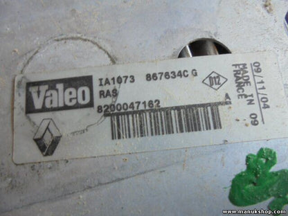 Ladeluftkühler Renault Scenic VALEO 8200047162 IA1073 IA 1073 867634CG