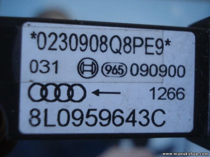 Airbagsensor Airbagsteuergerät Audi A3 8L0959643C 8L0 959 643 C 8LO959643C