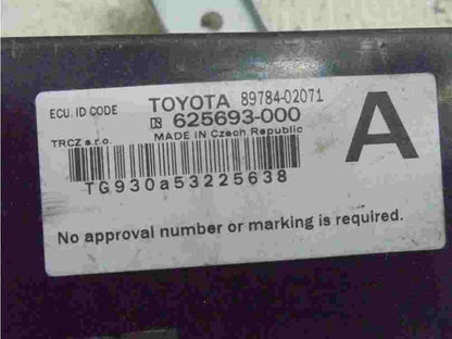 Steuergerät Wegfahrsperre Toyota Auris E180 8978402071 8978402071A 625693000