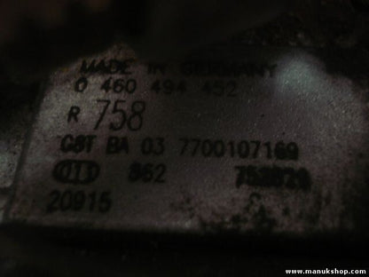 Dieselpumpe Einspritzpumpe Renault Laguna 2,2D 7700107169 0460494452