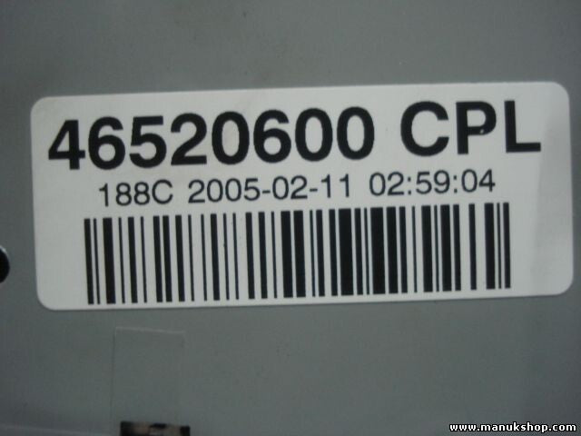 Sicherungskasten Fiat Punto 1.2 51744898 0051744898 51744898NPL 46520600CPL