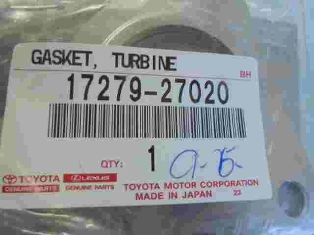 Gasket Turbine   Toyota Lexus Avensis Verso  1727927020  17279-27020