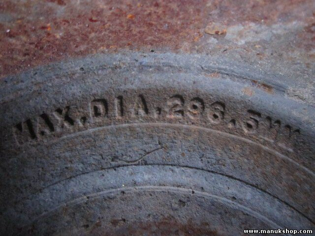 Bremsscheibe Nissan Navara Pick-up (D40) 2.5 dCi MAX DIA 296.5MM MAXDIA2965MM MA