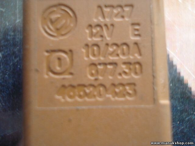 Relais Fiat Alfa Romeo A72746520423 A727 46520423 0046520423