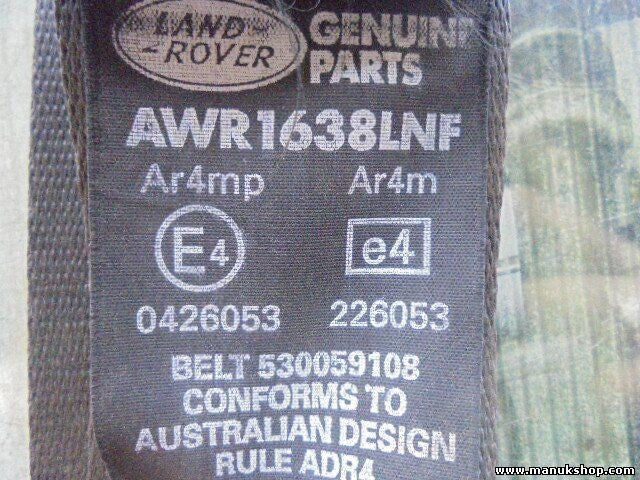 Sicherheitsgurt Gurt Land Rover Freelander LN AWR1638LNF AWR 1638 LNF
