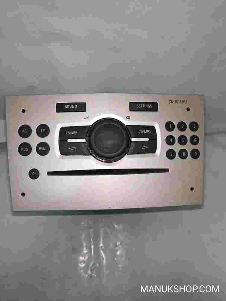 Radio CD FM AM Opel Corsa D Astra H Zafira B 13254191 497316088 CD 30 MP3 UZU AQ