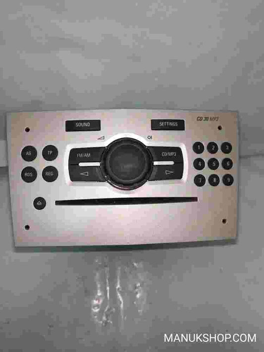 Radio CD FM AM Opel Corsa D Astra H Zafira B 13254191 497316088 CD 30 MP3 UZU AQ