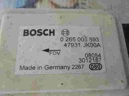 Drehratensensor ESP Nissan Infiniti EX35 G37 47931JK00A BOSCH 0265005693