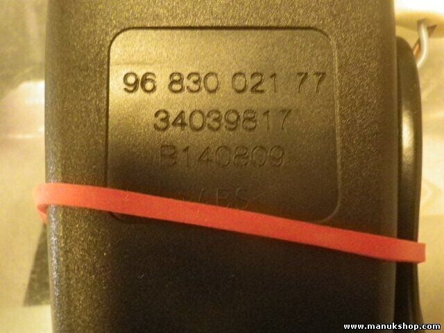 Gurtschloss Gurtschnapper hinten rechts Peugeot 5008 8975ST 8975.ST 9683002177