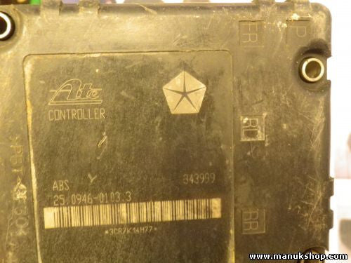 ABS Steuergerät Chrysler Voyager 25094601033 25 0946 0103 3 ATE 343999