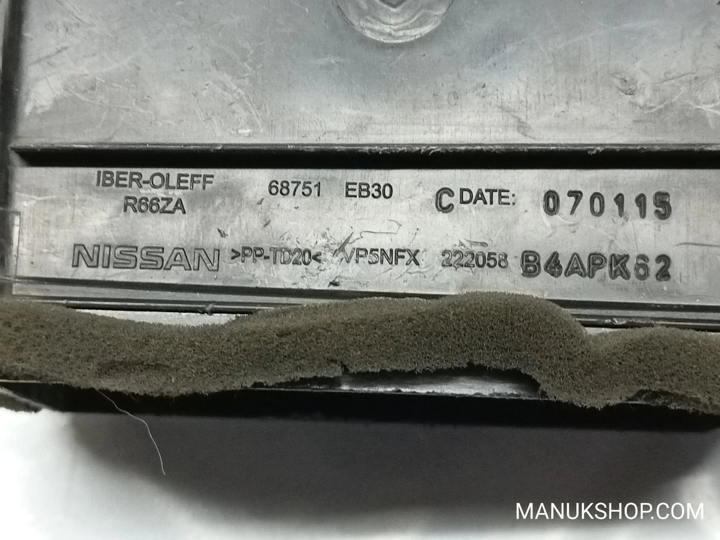 Lüftungsdüse Luftdüse Nissan Pathfinder 68751EB30 68751-EB30  B4APK62 VP5NFX