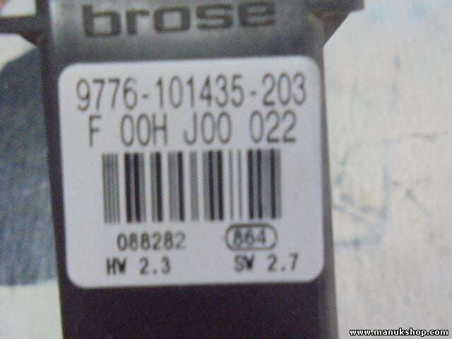 Fensterheber steuergerät Vorne rechts NEW Beetle 9776101435203 BROSE F00HJ00022