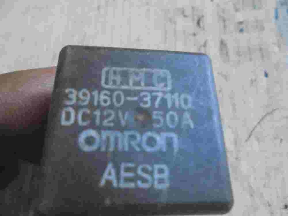 Glühkerzen Relais Hyundai IX55 Kia OMRON 3916037110 39160-37110 DC12V 50A.