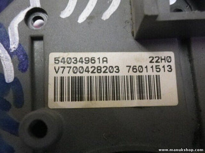 Lichtschalter Renault 54034961A V7700428203 76011513