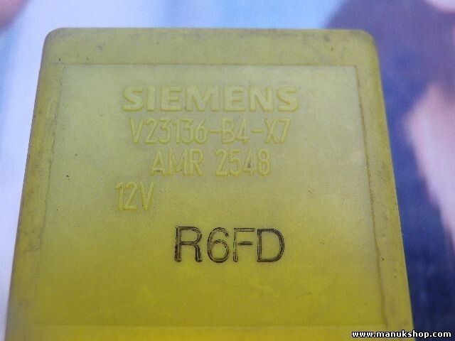 Relais BMW E36 V23136B4X7 V23136-B4-X7 SIEMENS AMR 2548 12V AMR2548
