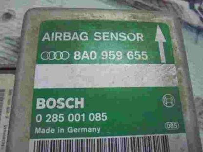 Airbagsensor Airbagsteuergerät Audi A4 B5 A6 C4 80 90 8A0959655 BOSCH 0285001085