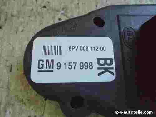 Gaspedalpotentiometer Opel Astra G Caravan GM 9157998 6PV00811200