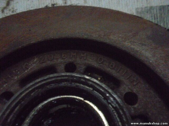 Bremsscheibe Opel Frontera B 6B_ 2.2 DTi 2002/09-2016/12 2171 ccm,  206MM08111N