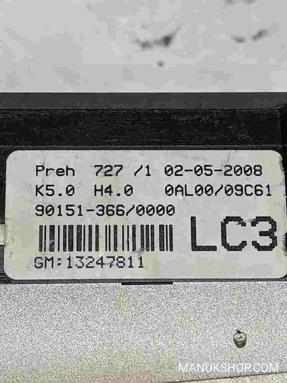 Klimabedienteil Opel Astra H Zafira 13247811 H4.0 K5.0 LC3  0AL0009C61 901513660