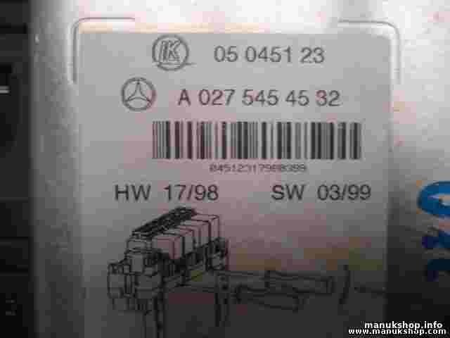 Sicherungskasten Mercedes-Benz W220 A0275454532 HW 17/98 SW 03/99 LK 05045123