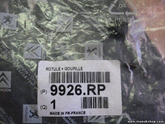 Befestigungsanordnung Citroen Peugeot 9926RP 9926.RP