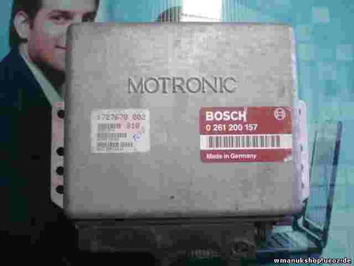Motorsteuergerät  BMW E30 1727678002 1727678 002 BOSCH 0261200157 0 261 200 157