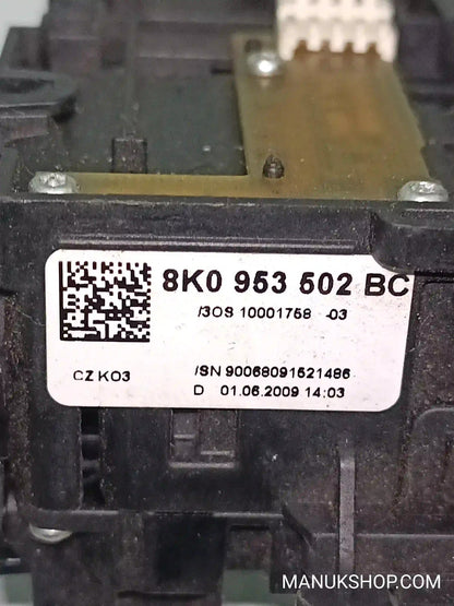Blinkerschalter Lenkstockschalter Audi A5 8T 8F 8K0953502BC 8K0 953 502 BC CZKO3