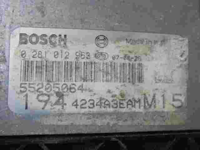 Motorsteuergerät Croma 1.9 55205064 1944234A3EAMM15 194 4234A3EAM M15 0281012963