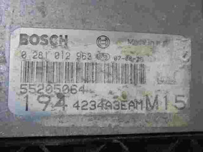 Motorsteuergerät Croma 1.9 55205064 1944234A3EAMM15 194 4234A3EAM M15 0281012963