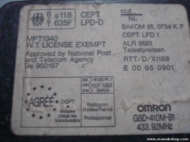 Steuergerät Mitsubishi Galant MR238022 G8D410MB1 G8D410MB2 950734KP MPT1340